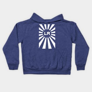 LA Japanese War Flag Vertical Kids Hoodie